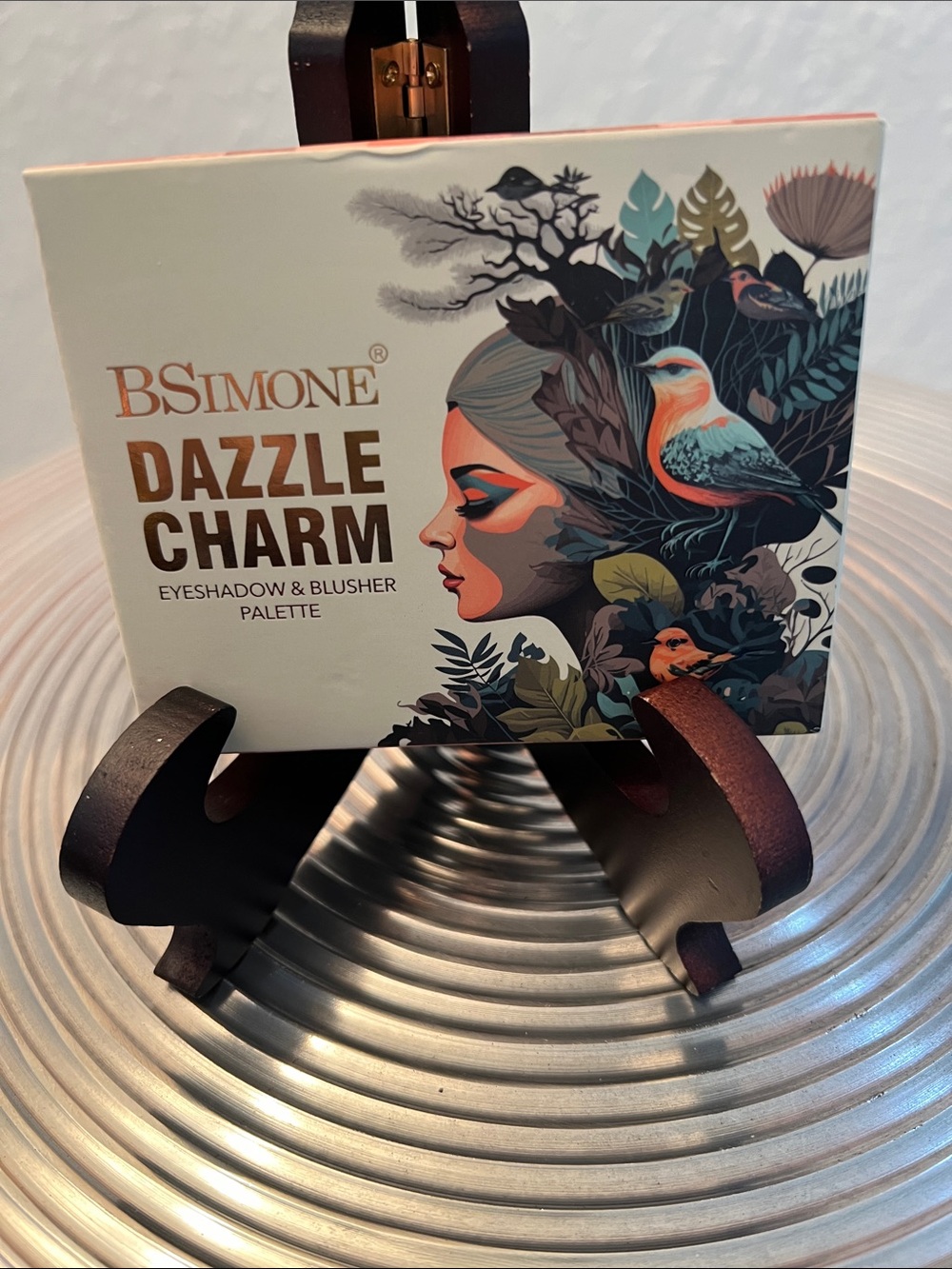 BSIMONE Dazzle Charm Eyeshadow & Blusher Palette - Teal, Coral, Gold